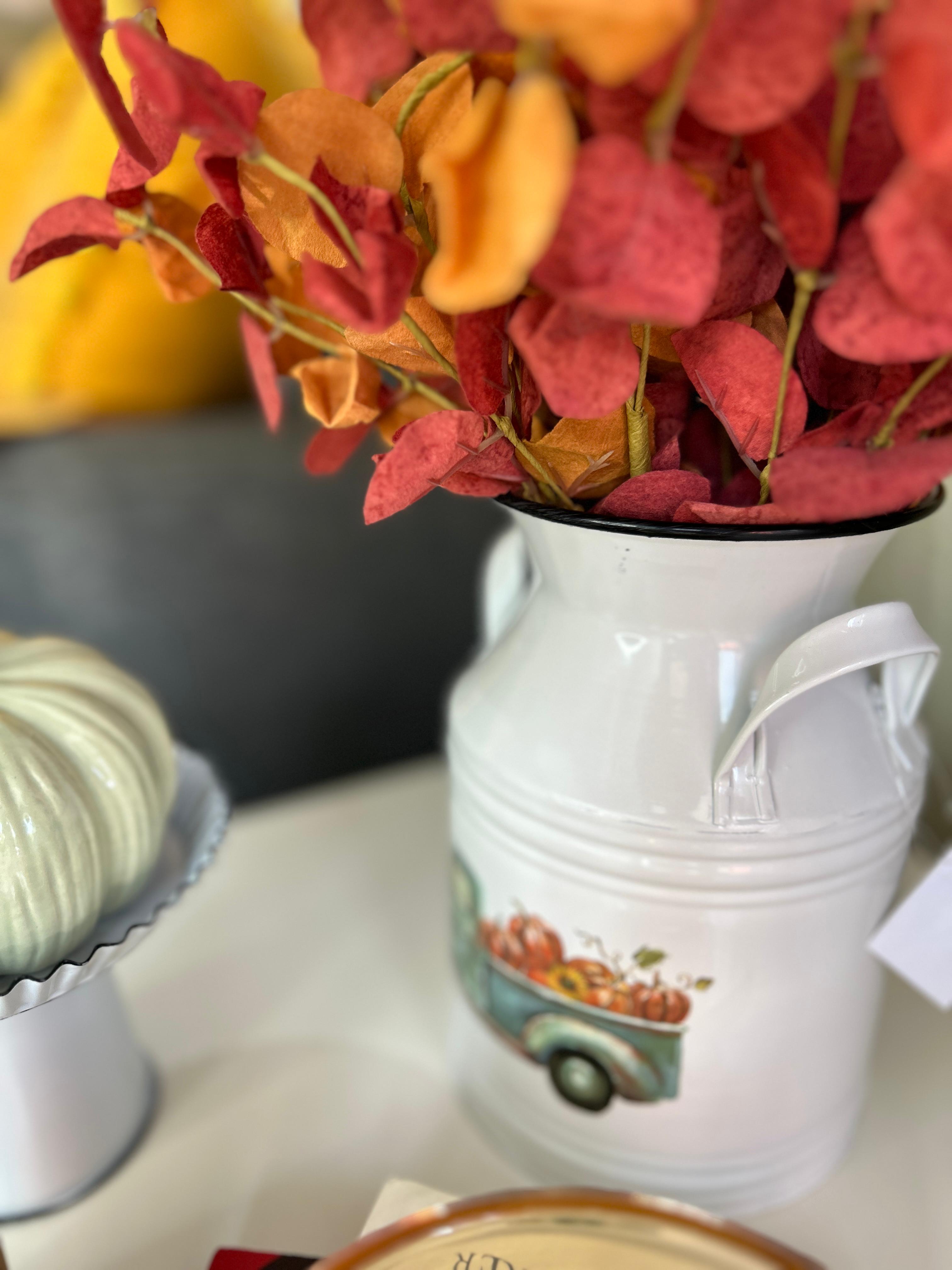 Florero de cerámica